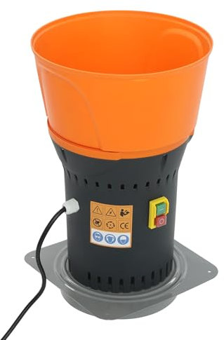 1300W Elektrische Getreidemühle Kornmühle mit 3-Schleifsiebe Schrotmühle Zerkleinerer Grain Mill Elektrischemühle Getreidemühle Maschine für Getreide Mais Stroh Futter Schrotmühle 19000rpm