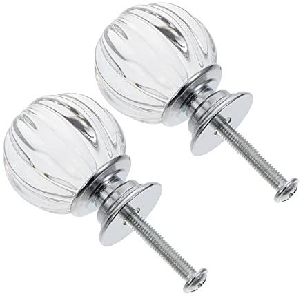 NUOBESTY Embout de Lampe en Cristal Alliage D'aluminium Argenté, 1 Set | Abat-jour et Lampe, Usage Sol ou Table, Finition Polie Élégante, Style Moderne