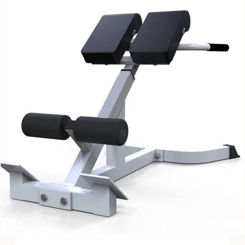 Hyperextension Bank für Rumpf- und Unterkörpertraining, höhenverstellbar für individuelles Training, unterstützt bis zu 150 kg, ideal für Heim-Fitnessstudio