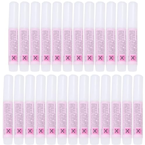SHERCHPRY 25pcs False Nail Glue 2g Bottle Strong Adhesive for Manicure Artificial Nail Tips Salon Use