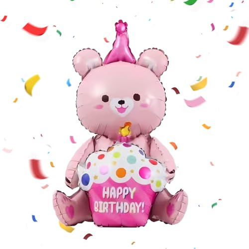 XXL Teddybär Luftballons, Helium Ballon Bär, Babyparty Deko Bär