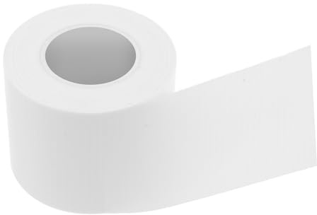 VINTORKY Adhésif pour baguette de finition blanche 0.10In x 78.74In bande imperméable pour placage de chant contreplaqué et protection de surfaces en bois, usage en décoration et
