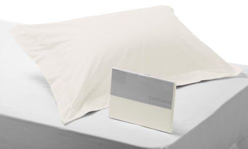 Belledorm 400 Thread Count 100% Egyptian Cotton King Size Oxford Pillow Case, Ivory