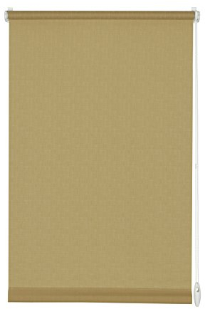 Gardinia Rollo zum Klemmen oder Kleben, Tageslicht-Rollo, Blickdicht, Alle Montage-Teile inklusive, EASYFIX Rollo Uni, Braun, 45 x 150 cm (BxH)
