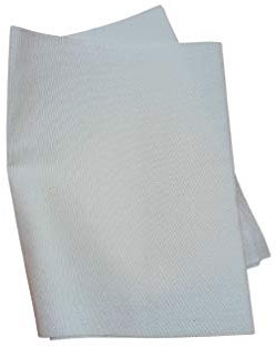 SALDASTRAPPI Termoadesivo MARBET 40 x 15cm cotone copri strappi buco Bianco rammendare rinforzo rammendo