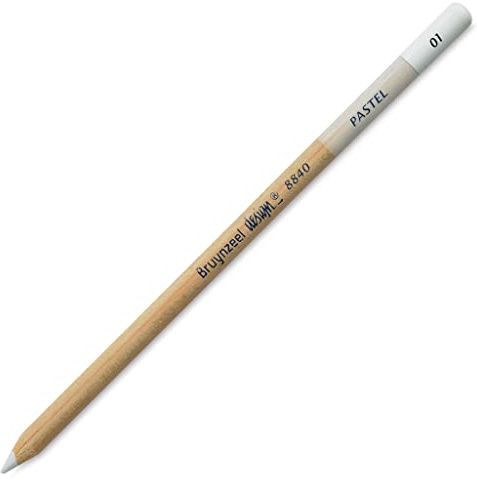 Bruynzeel Canson Pastel Pencils - White - 01 by