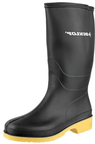 DUNLOP Protective Footwear, 16258, Dull, Nere, Taglia 35 EU