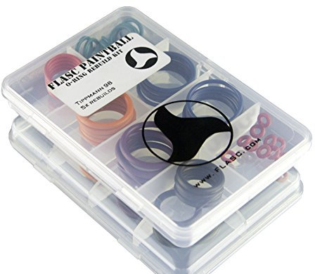 Flasc Paintball Tippmann 98 Farbcodiertes Paintball-O-Ring-Umbau-Set, 5 Stück