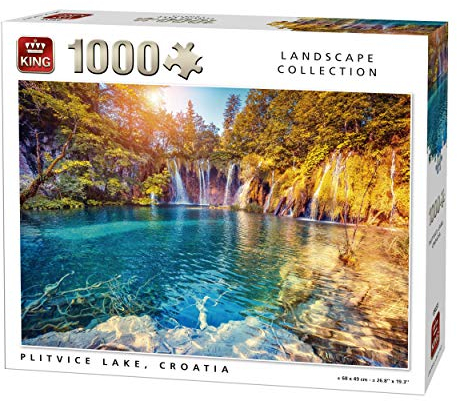 KING 5651 Plitvice See Puzzle (1000 Teile)