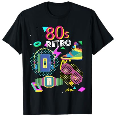 80er Jahre Retro Motto 80's T-Shirt