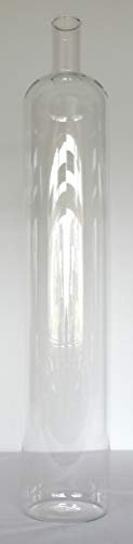 Flasche 10 Liter Inhalt, mundgeblasen aus Borosilikatglas
