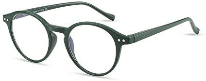 ZENOTTIC Gafas de Lectura de Bloqueo de Luz Azul Lentes Antirreflejos Gafas Retro de Ligero Marco Redondo para Hombres y Mujeres Aumentos 0.0 1.0 1.5 2.0 2.5 3.0 3.5