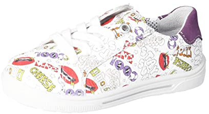 RICOSTA Mädchen Low-Top Sneaker Jody,Kinder Halbschuhe,WMS:Mittel,lose Einlage
