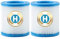 XVOYDT Typ H Pool Filterpatrone für Intex, Filterkartuschen kompatibel mit Intex Filterpumpen 28601/28602 Pumpenfilter, Typ H Filterkartuschen für -Filter, Größe H Filter für 29007 Pumpe (2 Stück)