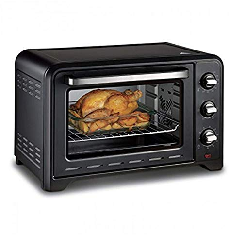 Horno de un Solo Ventilador Acero Inoxidable Clase energética A Horno de microondas Solo en Silver Tact Horno halógeno de convección Premium Ideal para Asar, Hornear