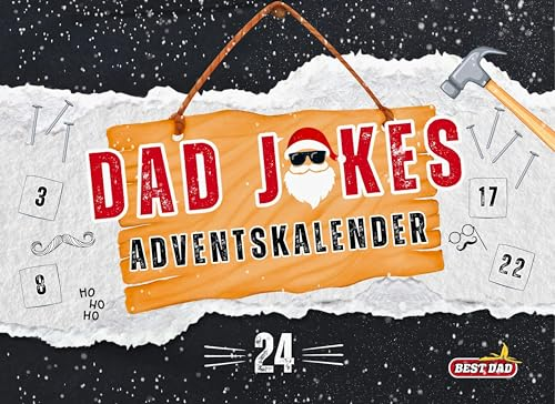 Dad Jokes Adventskalender: 24 Tage voller Witze und Humor | Für eine lustige Adventszeit