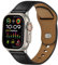 WPPQTRV Bracelet en cuir compatible avec les bracelets Apple Watch Ultra 2/Ultra 49 mm, 45 mm, 44 mm, 42 mm, pour homme et femme, bracelet en cuir véritable pour iWatch Ultra 2/1 SE Series 9 8 7 6 5 4