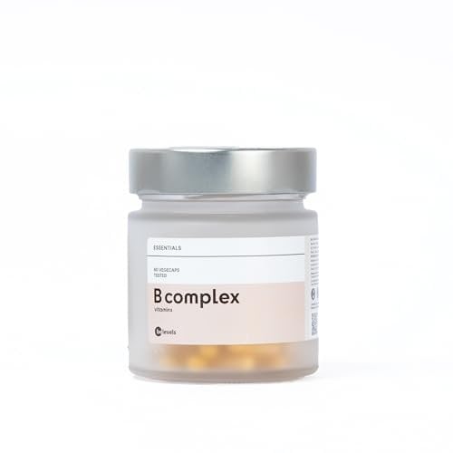 VITAMINA B COMPLEX - Complejo Vitamina B Completo - Vitaminas B Metiladas de Alta Absorción con Patente Quali-B - Vitamina B2 + B3 + B6 y B12 - Reducción de Fatiga y Mejor Foco - B Complex - be levels