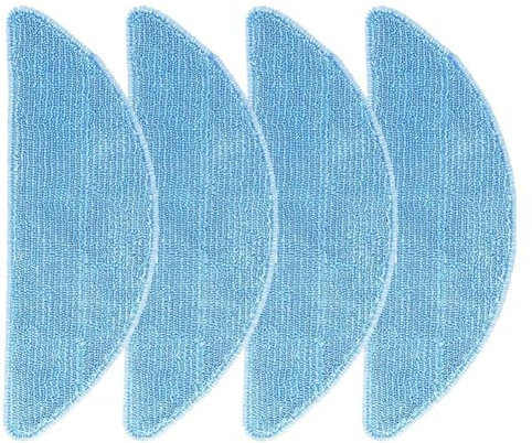 ORCOW 4/10pcs Mop Cloth Compatible with Cecotec Conga Eternal Pet MAX X-Treme Titanium Robot Vacuum Cleaner Spare Replacement Parts Mopping Cloth (Color : 4 Pack)