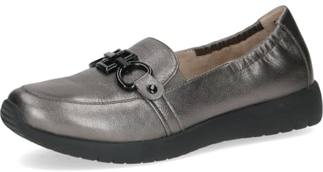 CAPRICE Damen 9-24708-42 Slipper, Stone Metallic, 41 EU