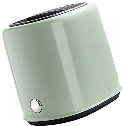 KIMISS 2 In 1 Countertop Kitchen Knife Holder Utensil, Block Retro Space Saving Large Knife Block Capacity In Organizer for Green Sets (Green)