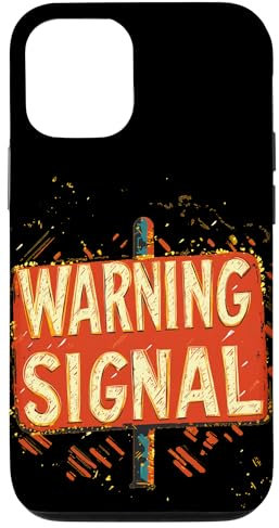 Laut und klar mit diesem Warnsignal-Outfit Hülle für iPhone 12/12 Pro
