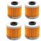 CIENUWPD Filtro dell'Aria per Motori di motociclette, Elemento filtrante per aspirazione dell'Aria per Scooter, filtri dell'olio per ZONTES ZT150D ZT150M ZT150 D/M(4pcs Oil Filters)