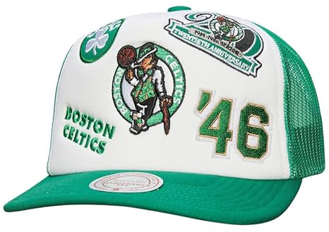 Mitchell & Ness NBA Gridlock Trucker Cap Boston Celtics