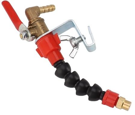 HWGING Schneidemaschine, Universal-Wassersprüher, Schleifer, Nebelsystem, Staubsammler, Wassersprühdüse