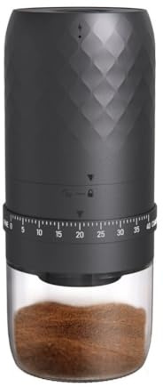 Hand Pour Over Electric Coffee Bean Grinder for Ideal for Home with Home and Hand Crafted from Plastic Suitable for Daily Operations with Simple Maintenance and Comfortable
