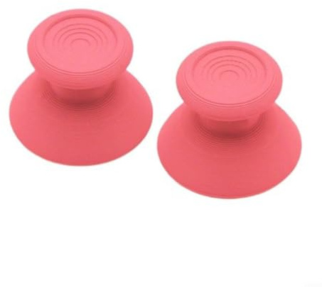 Risveglio Ersatz-Joystick für Argos DG-8168 Controller, rutschfester Gamepad Thumbstick mit 2 Stück (Rosa)