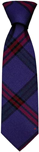 I LUV LTD Gents Neck Tie Montgomery Modern Tartan Lightweight Scottish Clan Tie