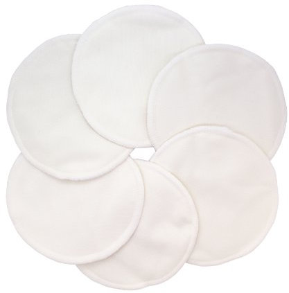 Ana Wiz - Coppette per allattamento lavabili, in bambù naturale