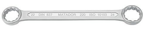 MATADOR Doppelringschlüssel, 22 x 24 mm, 0220 2224