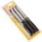 Kaimano KTS031406N Italicus Coltelli Bistecca, Acciaio Inossidabile, Nero, 6 unità