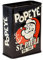 Popeye Spardose/Kaffeekasse Motiv, Metall, Schwarz, 9 x 4.5 x 11.5 cm