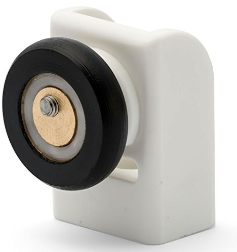 ShowerPart Single Shower Door Roller/Wheel/Runner E2, Diameter 21mm, Wheel Thickness 5mm, Plastic, Shower Door Replacement Parts, 1x