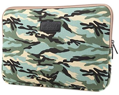 LaoZan Netbook Housse de protection en Camouflage de 6.5-15 pouces Pochette pour ordinateur portable 7 Navy Bleu MC