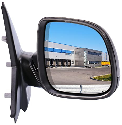 ATEC Germany 1x Elektrischer Außenspiegel rechts Seitenspiegel konvex Kompatibel mit VW MULTIVAN T5 (7HM, 7HN, 7HF, 7EF, 7EM, 7EN), MULTIVAN T6 (SGF, SGM, SGN, SHM, SHN), TRANSPORTER T5 Bus (
