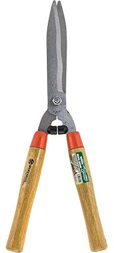 500mm Hedge Shears - Gardening, Grass, Wooden Handles, Edging, Lawn Cutter, Trimmer | Sharp Efficent Blade | Durable, Long Lasting