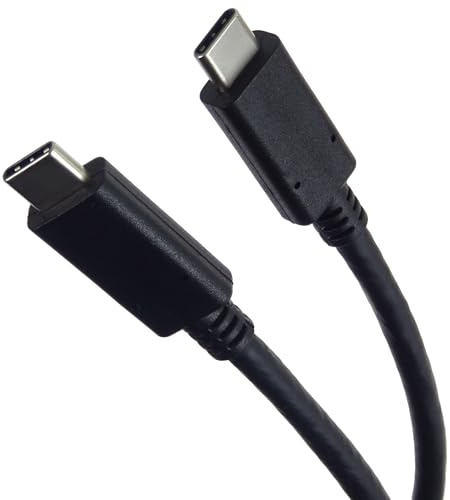 PremiumCord USB-C 3.2 Gen 1 Verbindungskabel, Datenkabel SuperSpeed bis zu 5Gbit/s, Ladenkabel bis zu 2A, Leistung 40W, USB 3.2 Generation 1 Typ C Stecker, Farbe Schwarz, Länge 1m