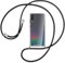 mtb more energy Handykette kompatibel mit Samsung Galaxy A70 (SM-A705, 6.7'') - schwarz - Smartphone Hülle zum Umhängen - Anti Shock Full TPU Case