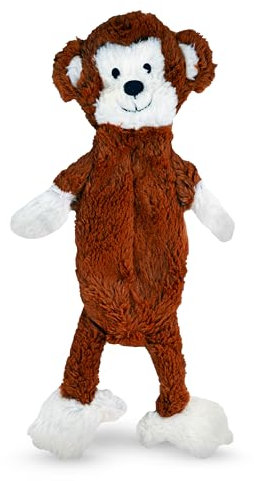 FGA MARKETPLACE Affen-Plüsch-Hundespielzeug, flach, ohne Füllung, kein Quietschen, lustiger Stil, wird Ihr Haustier stundenlang unterhalten, empfohlen für kleine und mittelgroße Hunde, 53,3 cm lang