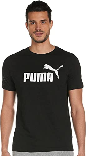 PUMA ESS Logo Tee T-Shirt Homme, Noir, 3XL