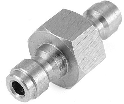 TuToy Paintball Pcp Airforce Condor Kupfer Doppel-Stecker Schnellkupplung 8Mm