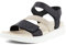 ECCO Women's Flowt W Sandal, Black, 4 UK