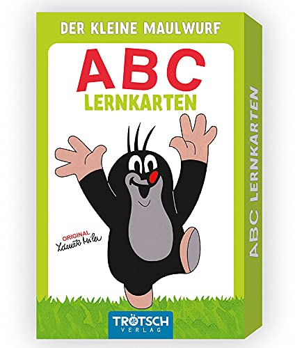 Trötsch Der kleine Maulwurf Kartenset ABC Lernkarten: Übungskarten Lernspiel Vorschule Grundschule