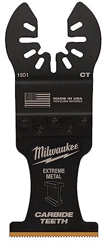 Milwaukee Lame Scie Circulaire en métal de 1-3/8 po W en carbure de tungstène à loc extrême en métal 2 pqt
