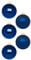 Inge Glas Weihnachtskugeln | Schöne Christbaumkugeln aus Glas | 20 Kugeln in Karton-Box | Christbaumschmuck Weihnachtsbaumschmuck Weihnachtsbaumkugeln (Midnight Blue | dunkelblau Glanz/matt)