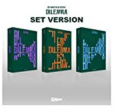 ENHYPEN Dimension: Dilemma 1st Album Random Ver CD + 1p Poster + 1p Faltposter auf Packung, Photobook, Lyric Book, 1p PhotoCard, 1p Hologramm PhotoCard, 1p Sticker + NachrichtenFotokartenSet +